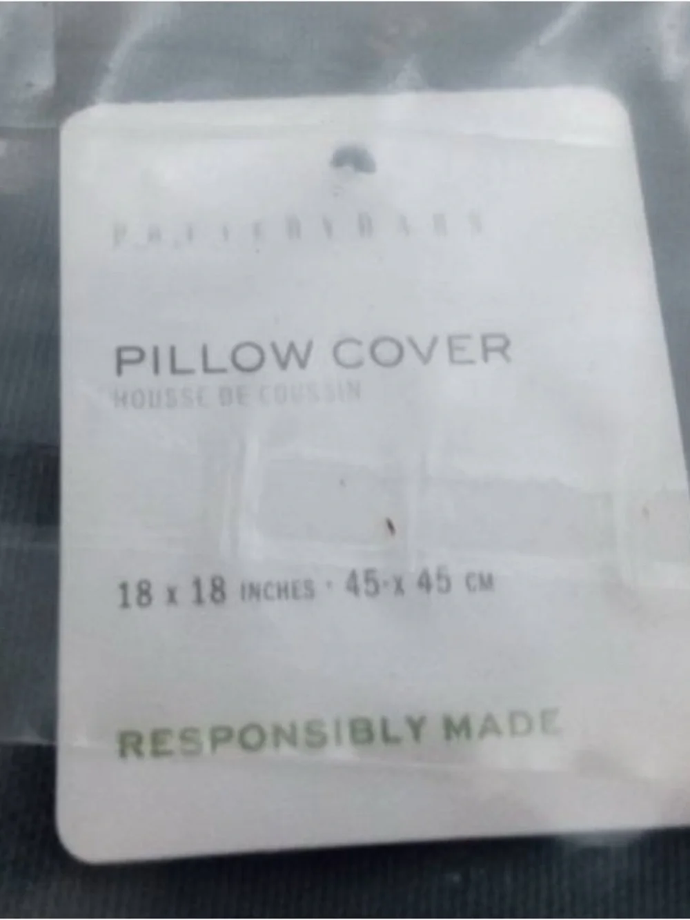Pottery Barn Bloom Embroidered Cream Pillow Covers (18x18) Set of 4.